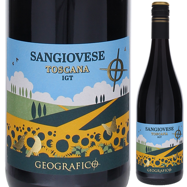 ジェオグラフィコ タスカン ヴァイブス サンジョヴェーゼ　 2021 ジェオグラフィコ 750ml  [赤]