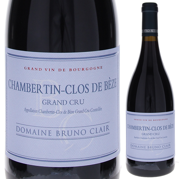 シャンベルタン クロ ド ベーズ グラン クリュ 2023 ブリュノ クレール 750ml  [赤] リュット・レゾネ