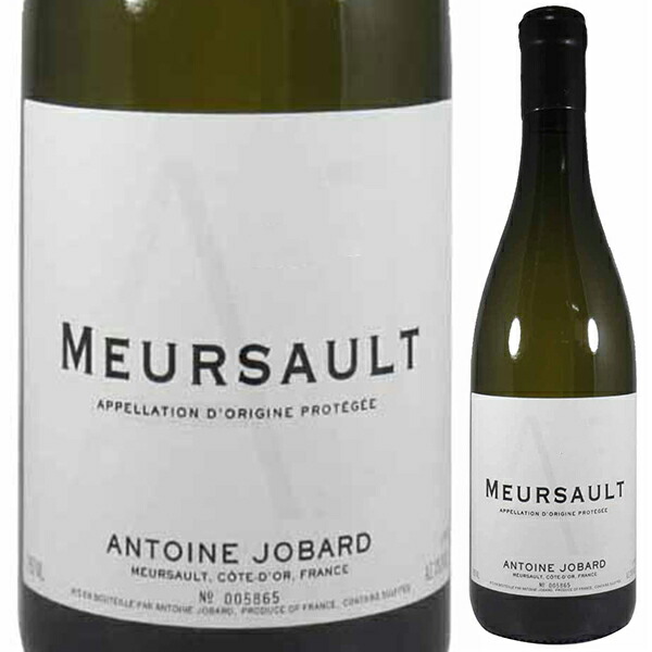 ムルソー 2023 アントワンヌ ジョバール 750ml  [白] リュット・レゾネ