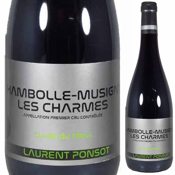 シャンボル ミュジニー プルミエ クリュ レ シャルム キュヴェ デュ ティユル 2020 ローラン ポンソ 750ml  [赤]