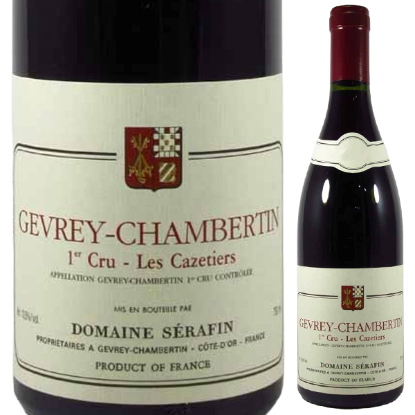 ジュヴレ シャンベルタン プルミエ クリュ レ カズティエ 2020 セラファン ペール エ フィス 750ml  [赤]