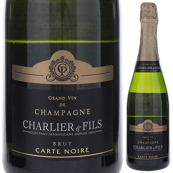 シャンパーニュ カルト ノワール NV ドメーヌ シャルリエ エ フィス 750ml  [発泡白]