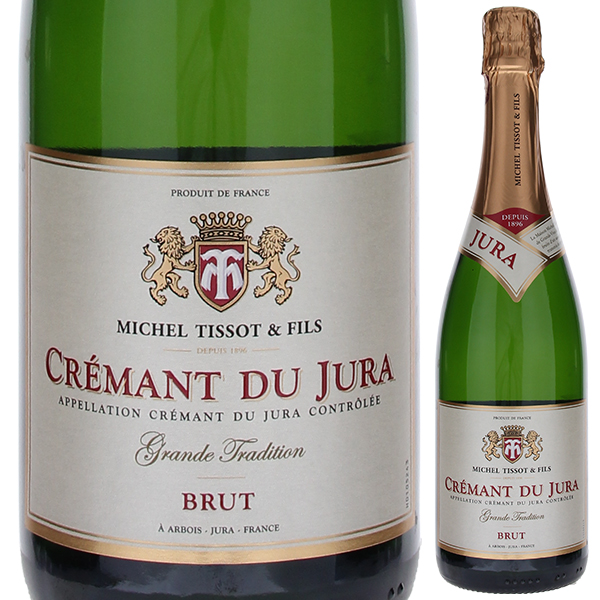 クレマン ド ジュラ ブリュット NV ミッシェル ティソ エ フィス 750ml  [発泡白]