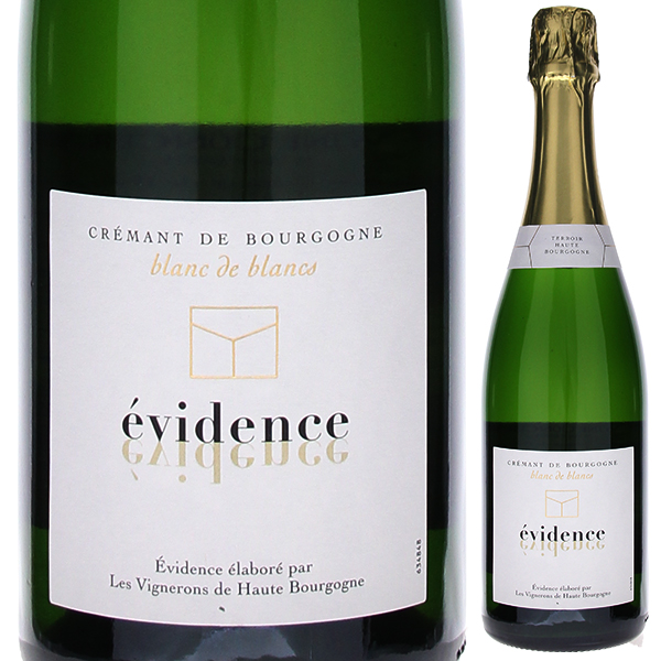 クレマン ド ブルゴーニュ ブラン ド ブラン NV エヴィダンス by LVHB 750ml  [発泡白]