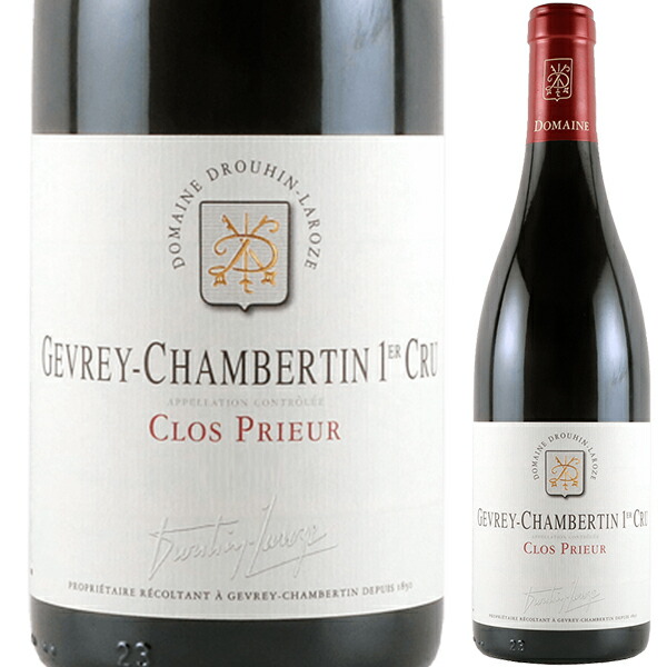 ジュヴレ シャンベルタン プルミエ クリュ クロ プリウール 2022 ドメーヌ ドルーアン ラローズ 750ml  [赤]