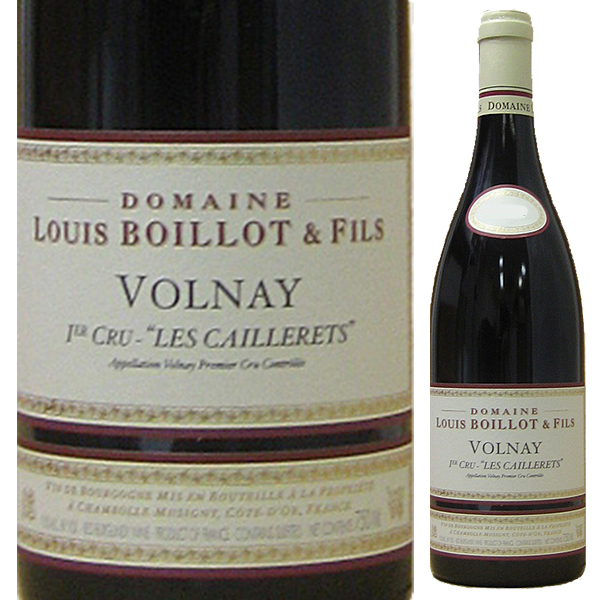 ヴォルネイ プルミエ クリュ カイユレ 2022 ドメーヌ ルイ ボワイヨ エ フィス 750ml  [赤]