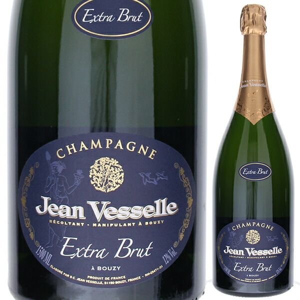 6000ml シャンパーニュ エクストラ ブリュット NV ジャン ヴェッセル  [発泡白]