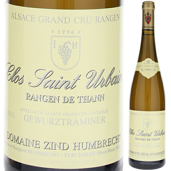 ゲヴュルツトラミネール ランゲン ド タン クロ サンテュルバン グラン クリュ 2022 ツィント フンブレヒト 750ml  [白]