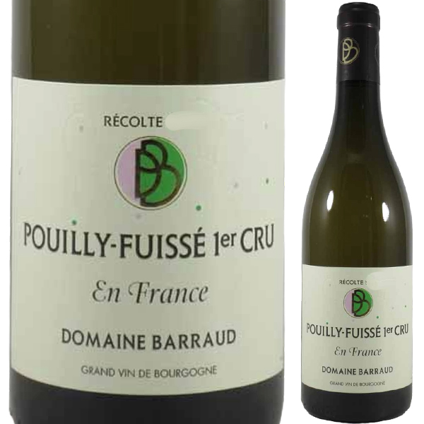 プイイ フュイッセ プルミエ クリュ アン フランス 2022 バロー 750ml  [白]