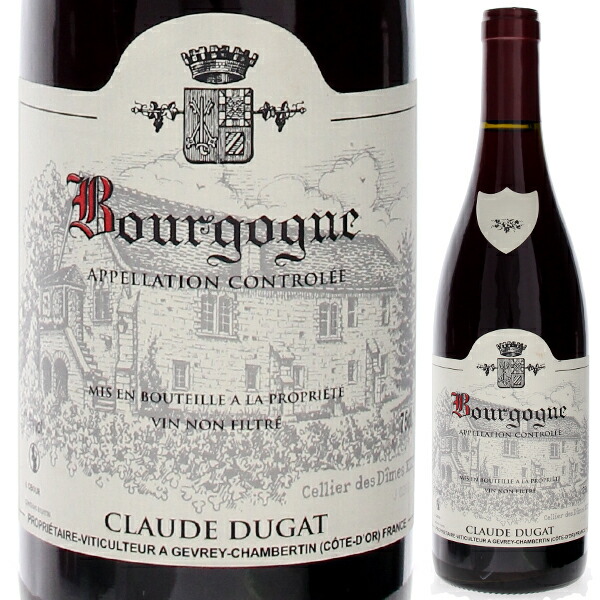 ブルゴーニュ ルージュ 2022 クロード デュガ 750ml  [赤]