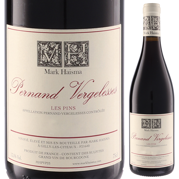 ペルナン ヴェルジュレス レ パン 2023 マーク ハイスマ 750ml  [赤] ビオロジック