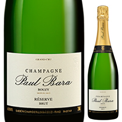 [375ml]シャンパーニュ グラン クリュ ブージー レゼルヴ ブリュット NV ドメーヌ ポール バラ [発泡白] [ハーフボトル]