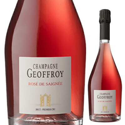 [375ml]シャンパーニュ プルミエ クリュ キュミエール ロゼ ド セニエ NV ドメーヌ ルネ ジョフロワ [発泡ロゼ] [ハーフボトル]