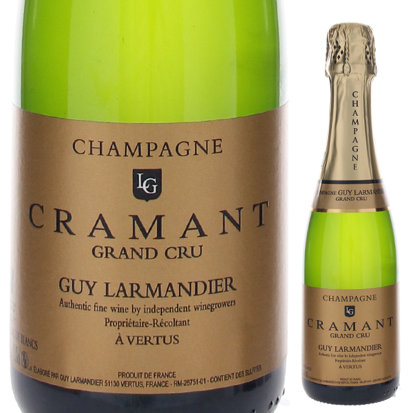 [375ml]シャンパーニュ グラン クリュ クラマン ブラン ド ブラン NV ドメーヌ ギィ ラルマンディエ [発泡白] [ハーフボトル]