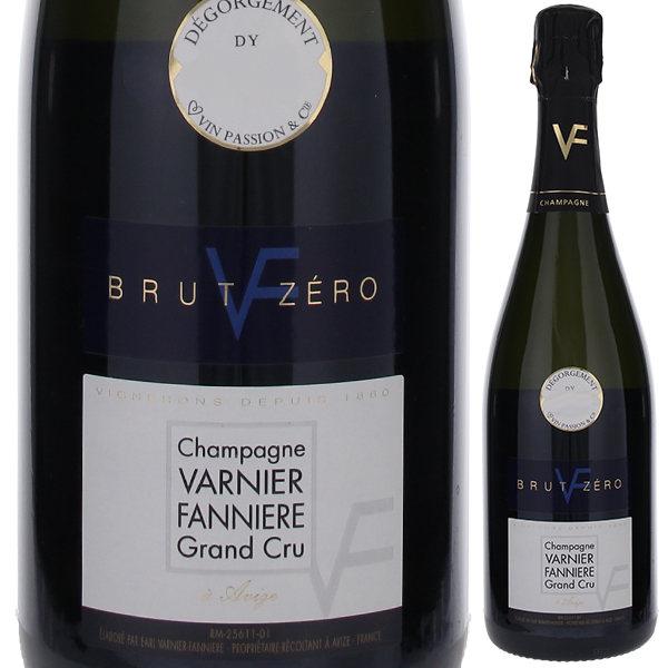 シャンパーニュ G.C. アヴィズ ブラン ド ブラン ブリュット ゼロ NV ドメーヌ ヴァルニエ ファニエール 750ml  [発泡白]