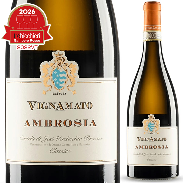 アンブローシア カステッリ ディ イエージ ヴェルディッキオ リゼルヴァ クラッシコ 2022 ヴィニャマート 750ml  [白]