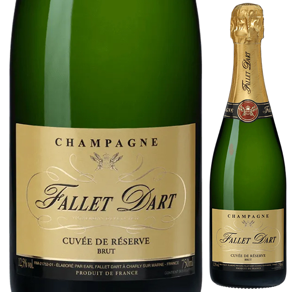 シャンパーニュ ブリュット キュヴェ ド レゼルヴ NV ファレ ダール 750ml  [発泡白]