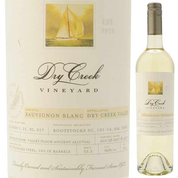 ソーヴィニョン ブラン 2023 ドライ クリーク ヴィンヤード 750ml  [白]