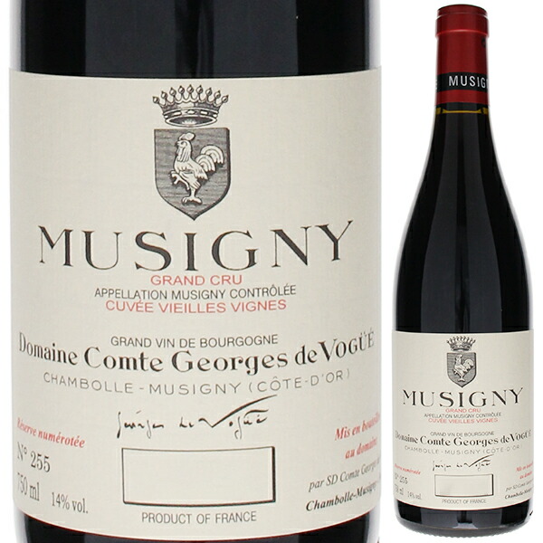ミュジニー グラン クリュ V.V. 2023 コント ジョルジュ ド ヴォギュエ 750ml  [赤]
