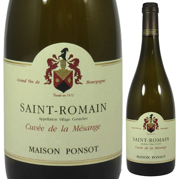 サン ロマン キュヴェ ド ラ メサンジュ ブラン 2021 メゾン ポンソ 750ml  [白]