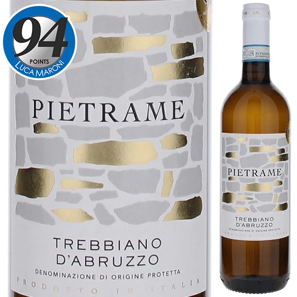 ピエトラーメ　トレッビアーノ　ダブルッツォ 2024 カンティーナ トッロ 750ml  [白]