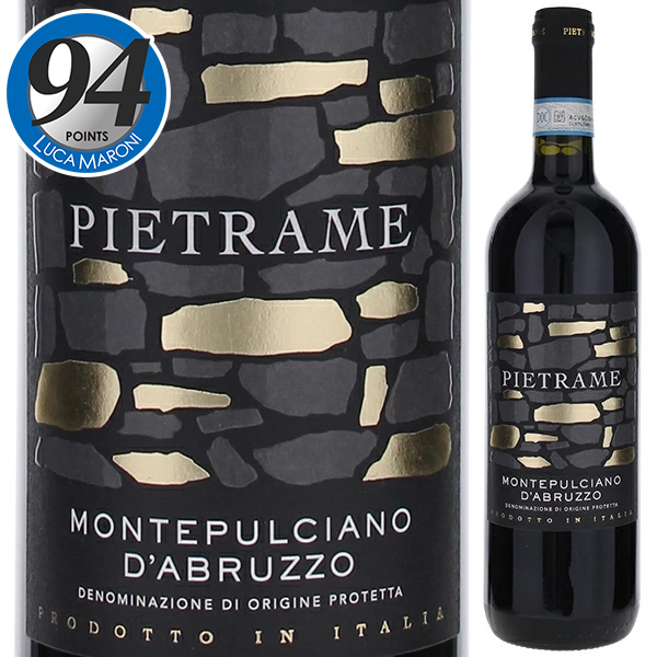 ピエトラーメ　モンテプルチアーノ　ダブルッツォ 2024 カンティーナ トッロ 750ml  [赤]
