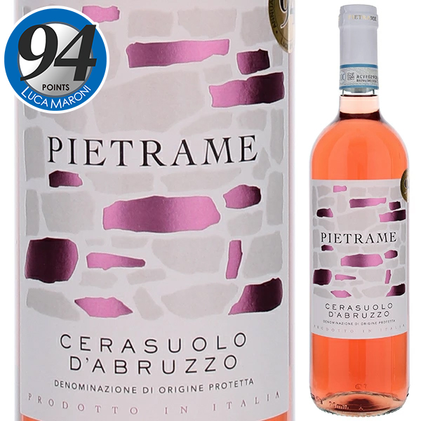 ピエトラーメ　チェラスオーロ　ダブルッツォ 2024 カンティーナ トッロ 750ml  [ロゼ]