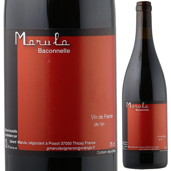 バッコネル 2022 ジェラール マリュラ 750ml  [赤]