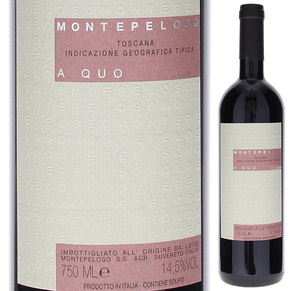 ア クオ 2021 モンテペローゾ 750ml  [赤]