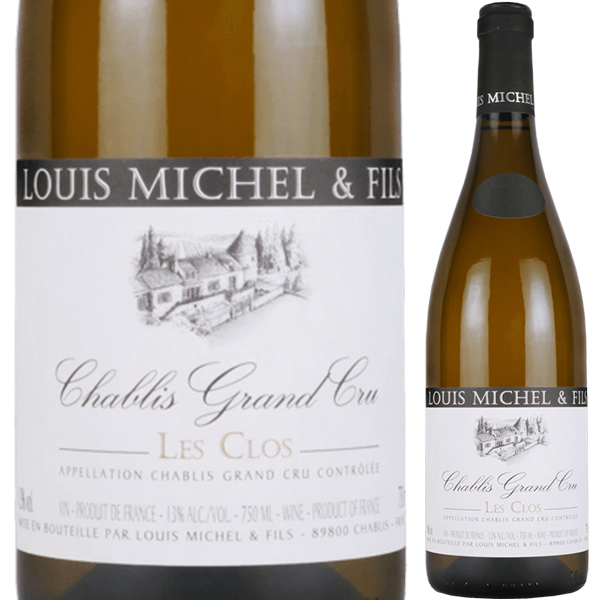 シャブリ グラン クリュ レ クロ 2022 ルイ ミシェル 750ml  [白]