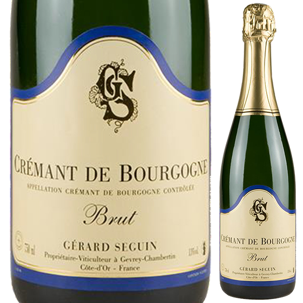 クレマン ド ブルゴーニュ NV ジェラール セガン 750ml  [発泡白]
