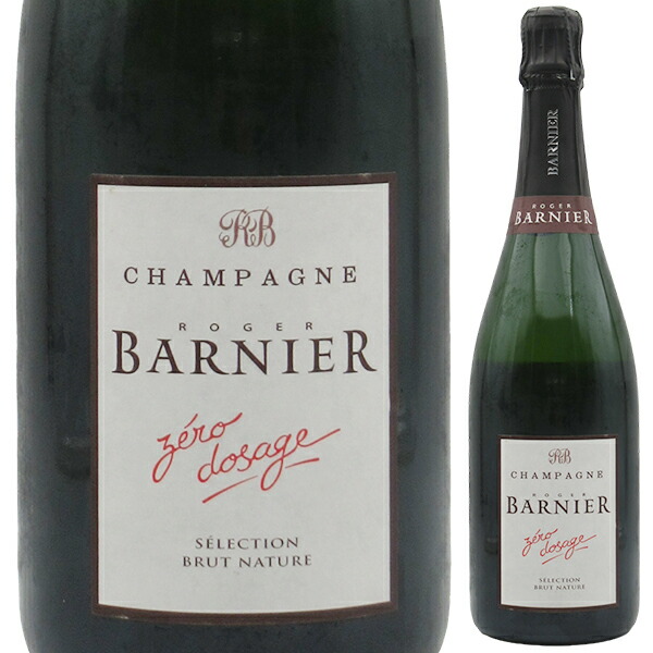 シャンパーニュ キュヴェ セレクション ブリュット ナチュール NV ロジェ バルニエ 750ml  [発泡白]