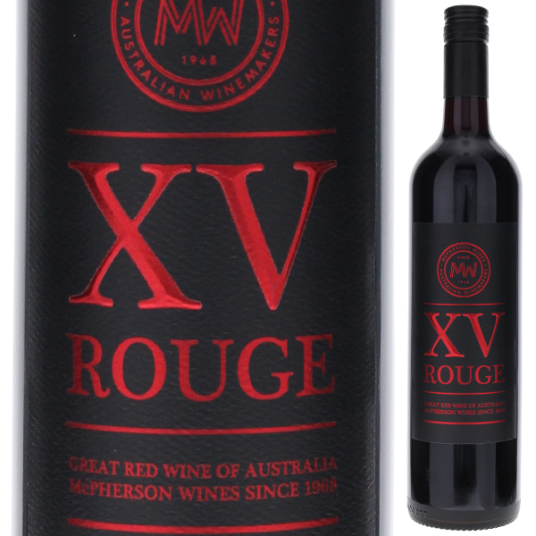 XV ルージュ 2022 マクファーソン ワインズ 750ml  [赤] スクリューキャップ