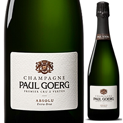 シャンパーニュ アブソリュ プルミエ クリュ エクストラ ブリュット NV ポール グール 750ml  [発泡白]