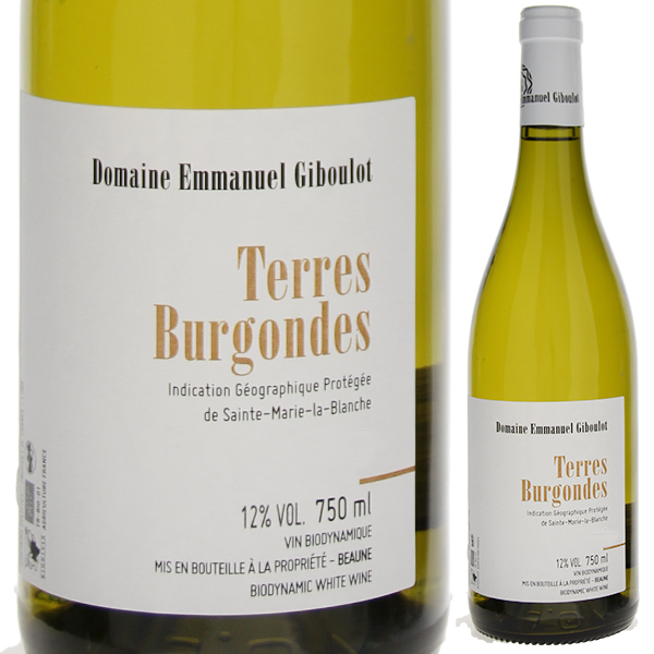 テール ビュルゴンド ブラン 2022 エマニュエル ジブロ 750ml  [白] ビオディナミ