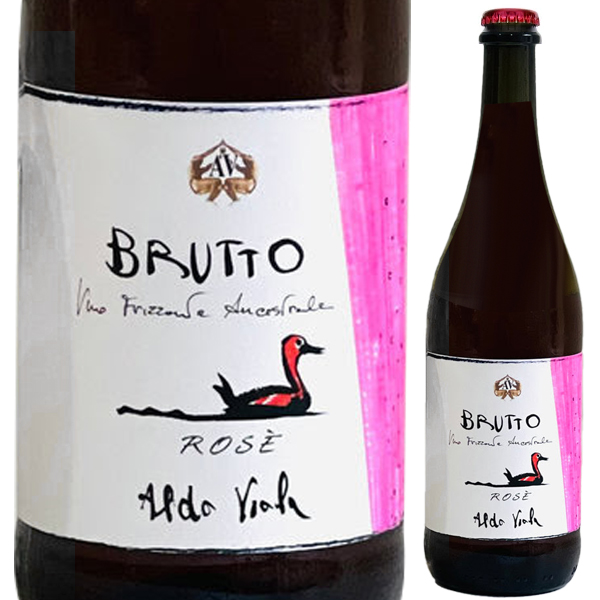 ブルット ロゼ 2023 アルド ヴィオラ 750ml  [微発泡ロゼ]