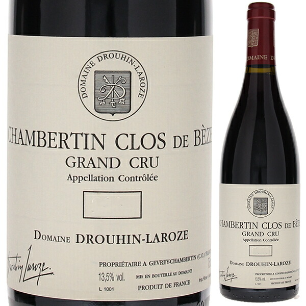 シャンベルタン クロ ド ベーズ グラン クリュ 2022 ドメーヌ ドルーアン ラローズ 750ml  [赤]