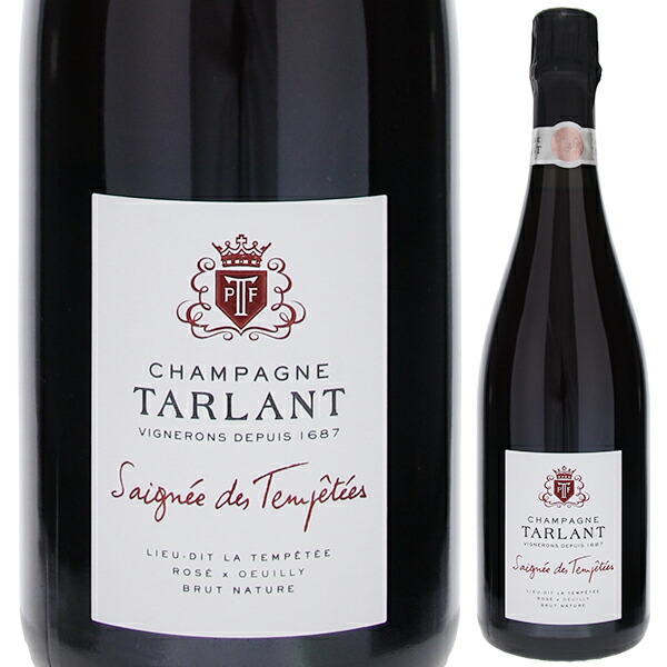 シャンパーニュ ロゼ セニエ デ タンペッテ 2018 タルラン 750ml  [ロゼ]