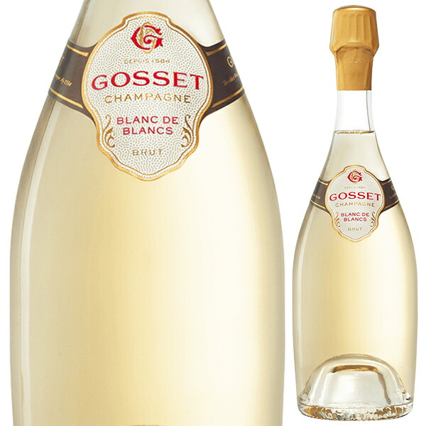 [ギフトボックス入り]グラン ブラン ド ブラン NV ゴッセ 750ml  [発泡白]