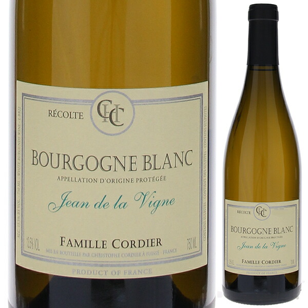ブルゴーニュ ブラン ジャン ド ラ ヴィーニュ 2021 ドメーヌ コルディエ ペール エ フィス 750ml  [白]