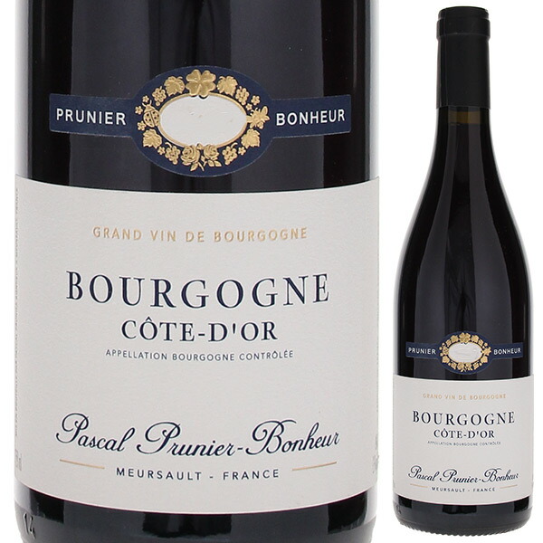 ブルゴーニュ コート ドール ルージュ 2023 パスカル プルニエ ボヌール 750ml  [赤]