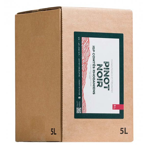 5000ml ピノ ノワール バッグ イン ボックス 2024 クリストフ パカレ  [赤]