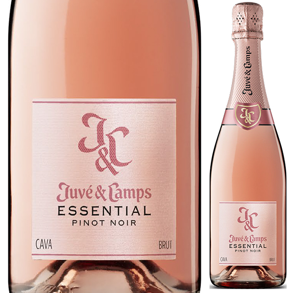 エッセンシャル ピノ ノワール ロゼ ブリュット 2023 ジュヴェ カンプス 750ml  [発泡ロゼ]