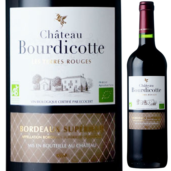 キュヴェ レ テール ルージュ 2019 (シャトー ブルディコット) 750ml  [赤] ビオロジック