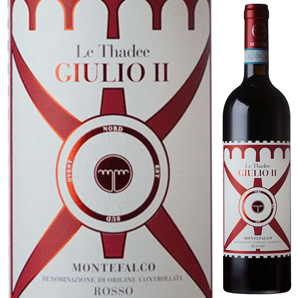 ジュリオ セコンド モンテファルコ ロッソ 2019 レ タデー 750ml  [赤]