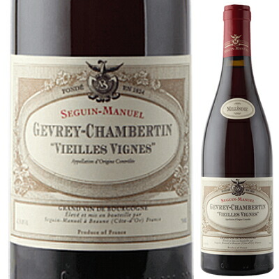 ジュヴレイ シャンベルタン V.V. 2022 セガン マニュエル 750ml  [赤]