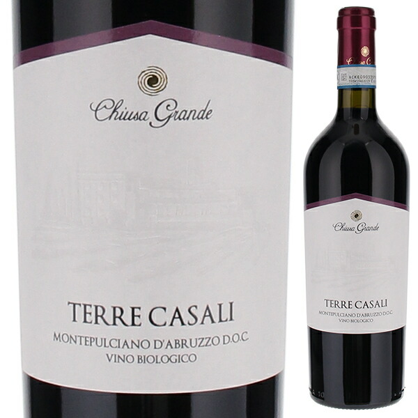 テッレ カサーリ モンテプルチアーノ ダブルッツォ 2022 キューザ グランデ 750ml  [赤]