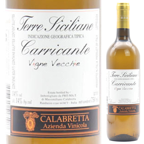 カリッカンテ ヴィーニェ ヴェッキエ 2024 ラ カラブレッタ 750ml  [白]