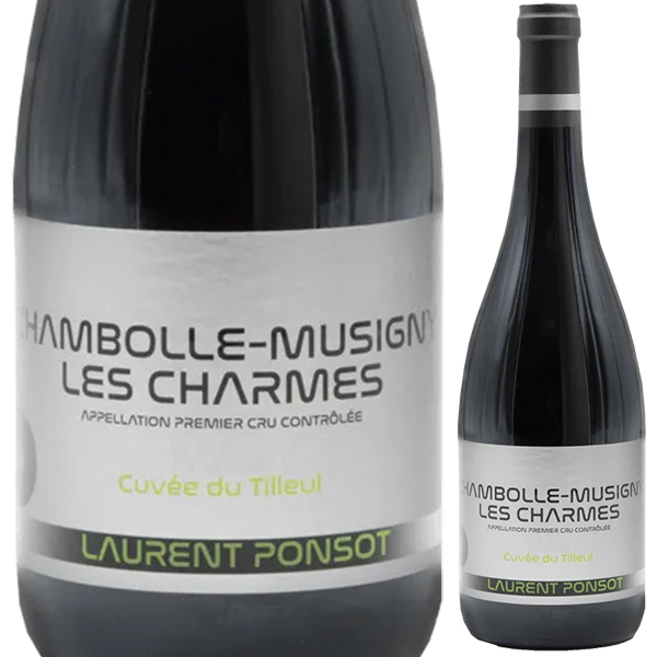 シャンボル ミュジニー プルミエ クリュ レ シャルム キュヴェ デュ ティユル 2022 ローラン ポンソ 750ml  [赤]