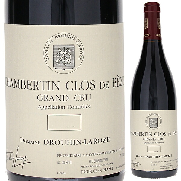 シャンベルタン クロ ド ベーズ グラン クリュ 2022 ドメーヌ ドルーアン ラローズ 750ml  [赤]